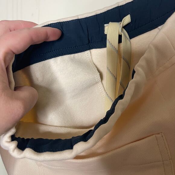 Roucha Penn Cotton Sweatpants in Ivory sz B US M - Picture 9 of 11